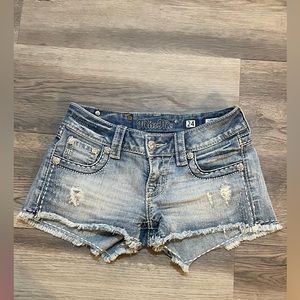 Miss Me size 24 jean shorts